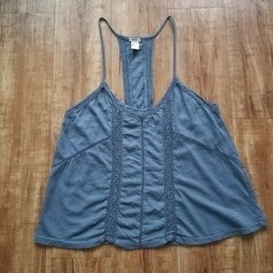 FOREVER 21 Blue Navy Teal Tank Top GOOD CONDITION